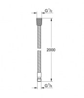 FLEXO DUCHA METALICO GROHE